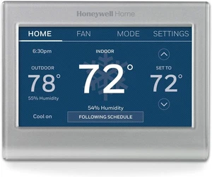Honeywell Home RTH9585WF1004 Wi-Fi Smart Color Thermostat, 7 Day 1, Gray - Picture 1 of 13