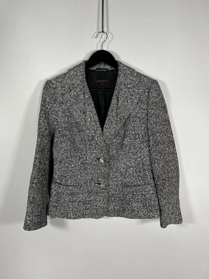 Chaqueta Blazer ESCADA MEZCLA LANA - 38 EUR UK10 - Negra - Excelente Estado - Para Mujer’s Foto 1 de 4
