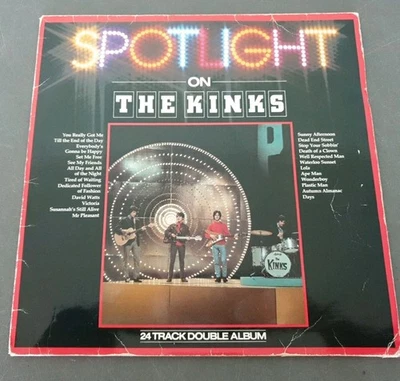 Spotlight On The Kinks Double 12" Vinyl Compilation LP 1981 PRT SPOT 1009 - Image 1 of 4