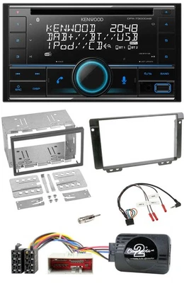 Kenwood CD 2DIN DAB USB Lenkrad Bluetooth Autoradio für Land Rover Freelander 20 - Bild 1 von 4