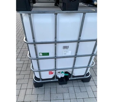 IBC Container Wassertank Behälter Transportbehälter 1000l -Gebraucht gereinigt - Bild 1 von 4