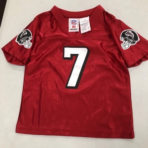 Maglia rossa Michael Vick bambino giovane Atlanta Falcons NFL taglia Bambino 3T - Foto 1 di 7