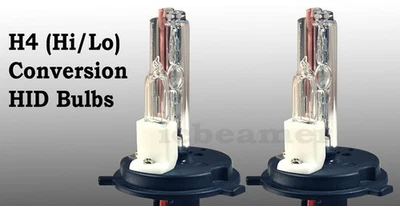 H4 Hi/Lo 12000K 70W High Low Xenon Conversion 35W HID Headlight Bulbs  R210 - Image 1 of 4
