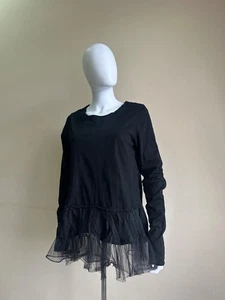 Rundholz Black Label Black Cotton Jumper Size XL ( Style Noir Kei Ninomiya) - Picture 1 of 21