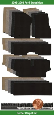 Juego de alfombrillas bereber personalizadas Lloyd para Ford Expedition 2003-2006 (5 piezas) #LYN Foto 1 de 4