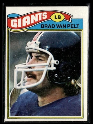 1977 Topps Brad Van Pelt New York Giants #175 - Image 1 of 2