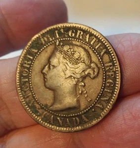 Canada - 1884 Cent - Victoria - 092925 - Picture 1 of 2