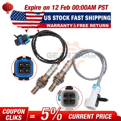 2Pcs Oxygen Sensor O2 Upstream +Downstream For 2006-2011 Chevrolet HHR 2.2L NEW - Изображение 1 из 4