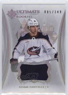 2023 Upper Deck Ultimate Collection Rookies Jersey 5/349 Adam Fantilli Rookie RC - Image 1 of 3