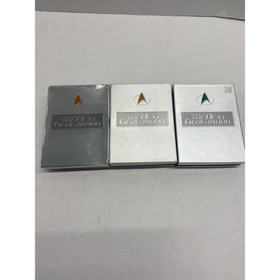 Star Trek The Next Generation DVD Box Sets Seasons 2, 3 & 4 TNG Foto 1 de 4