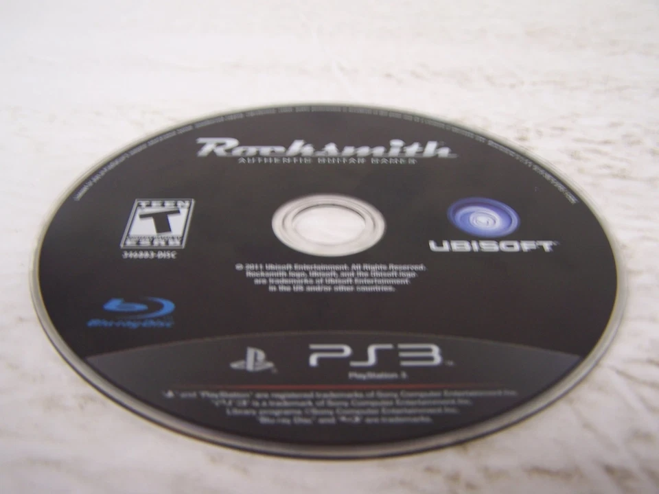 Rocksmith (PS3, 2014) Disc Only - Image 1 of 1