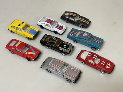 Yatming Ford Mustang Boss Black Ford Galaxie VW Golf Dodge Daytona Mazda RX-7 + - Image 1 of 4