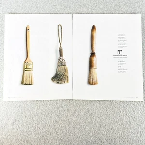 The Taunton Press Fine Woodworking 2001 Print Ad Brush Tassel - Picture 1 of 3