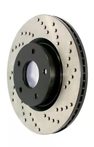 Stoptech Sport Cross Drilled Brake Rotor; Rear Right - 128.34141R - Picture 1 of 7
