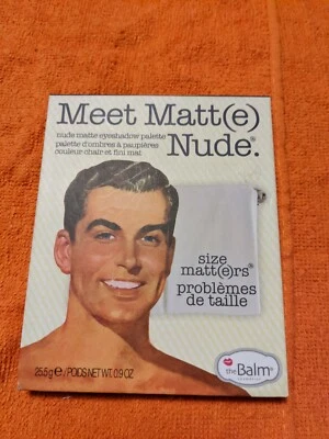 theBalm Meet Matt(e) Nude Eyeshadow Palette - 9 Shades Paraben and Cruelty-Free - Image 1 of 4