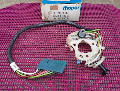Dodge Omni 024 Plymouth Horizon TC3 1981 81 interruptor de señal de giro MoPar Foto 1 de 3