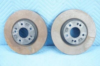 Hyundai Kona Elantra Sonata Tucson Front Brake Rotor RH&LH Pair 2016-2022 OEM - Image 1 of 4