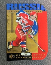 1994-95 Upper Deck SP Hockey Die Cut Alexandre Koroliouk Russia #165