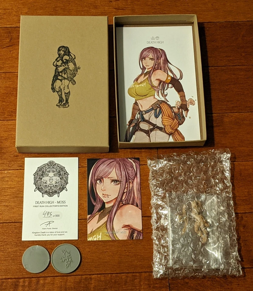 Kingdom Death Monster KDM Death High - Moss First Run 收藏版 全新 — 第 1/1 张图片