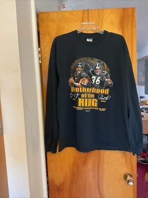 Camiseta De Colección Pittsburgh Steelers Hermandad del Anillo Big Ben & Bus Rap T Y2k Foto 1 de 4