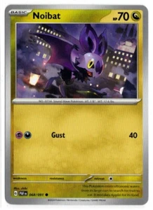 Pokemon Paldean Fates 068/091 Noibat - Picture 1 of 1