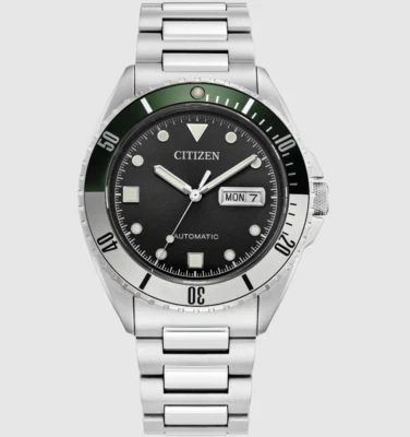 Citizen Mens Sport Luxury Automatic Silver Stainless Steel Watch 42MM NH7531-50E - Image 1 of 4