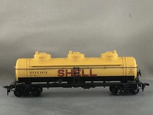 Athearn - Shell Oil Co. - Auto serbatoio 40' 3 cupole + Wgt # 2010 - Foto 1 di 6