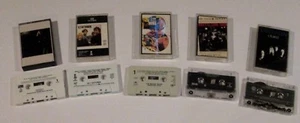 ROCK LOT OF 5 CASSETTES NUGENT U2 MOODY BLUES ROXETTE VAN HALEN PLAYS GREAT - Picture 1 of 1
