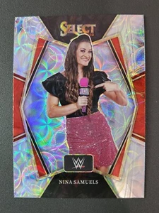 2022 Panini Select WWE PREMIER LEVEL #128 NINA SAMUELS SCOPE PRIZM - Picture 1 of 2