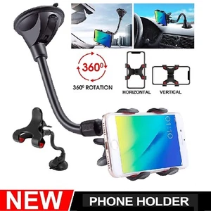 360° Universal Car Windscreen Mobile Phone Holder Mount GPS Dashboard Cradle AU - Picture 1 of 11
