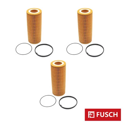 Комплект масляных фильтров двигателя 3x для Audi A4 Quattro A5 Quattro A6 Quattro A7 Quattro - Изображение 1 из 4