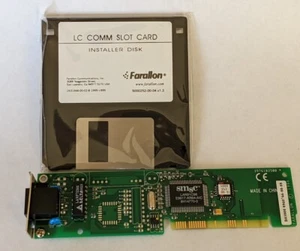 Farallon 10BASE-T Ethernet CS Card for Performa (YPN598) Comm Slot I - NOS - Picture 1 of 6