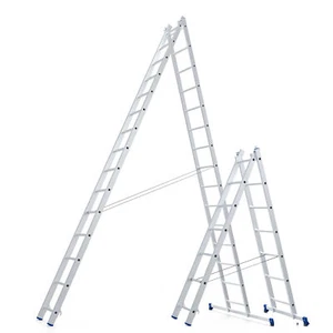 Werner Mehrzweckleiter Vielzweckleiter Stehleiter Leiter Sprossenleiter 2-teilig - Bild 1 von 5