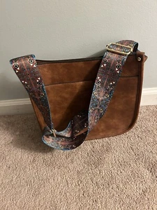 Crossbody Bag For Women Medium Vegan Leather Hobo/ Boho Trendy Messenger Handbag - Picture 1 of 24