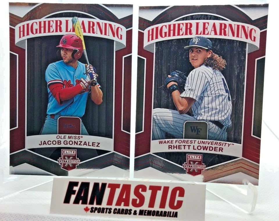 2023 Panini Elite Extra Edition HIGHER LEARNING Insert Card YOU PICK - Image 1 of 2