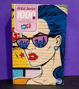 PUZZLE- POP ART WOMAN 1000 pc.  27 X 19- NEW Artists Series - Picture 1 of 9