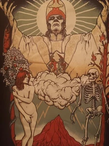 Ghost Band Hoodie MEN'S XXL Black Sweatshirt Papa Nihil Prequelle Tour - Picture 1 of 6
