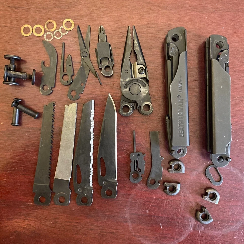 Parts from Black Oxide Leatherman Wave+ Plier Multitool: 1 Part For Mods/Repair - Image 1 of 1