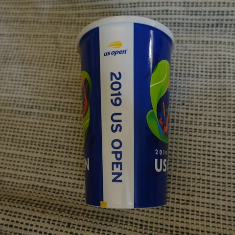 US Open 2019 Tennis Event Cup Large Souvenir Plastic New York Tumbler Cover