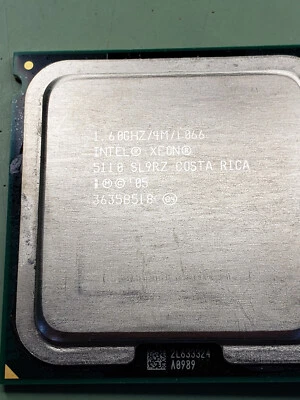 INTEL Dual Core Xeon 5110 1.6GHz Socket 771 Woodcrest Processor CPU - Image 1 of 2