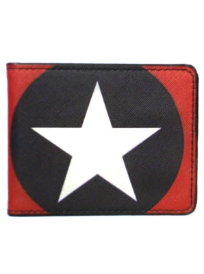 Marvel Comics Captain America Shield Bi-Fold Wallet New - Image 1 of 3
