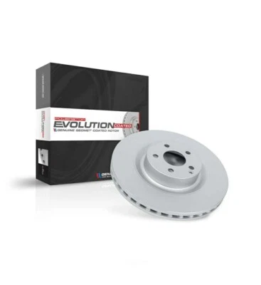 Pair (2), Powerstop    Jbr1764evc    Evolution Coated Rotors (Rear)  - Image 1 of 4