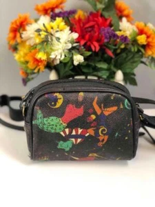 PIERO GUIDI Piero Magic Circus Leather Small Crossbody Bag - Picture 1 of 8