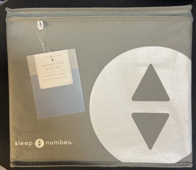 New SLEEP NUMBER TWIN STEEL BLUE Sheet Set  #424333 - Image 1 of 2