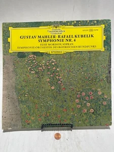 DGG STEREO SLPM 139 339 *GERMAN TULIPS* MAHLER SYMPHONY #4 KUBELIK - Picture 1 of 4