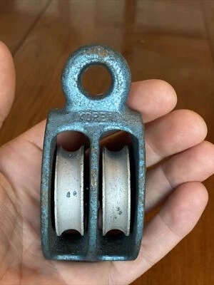 Toldo Fast Eye 5/16”-3/8” polia de corda dupla celeiro fazenda náutica COREIA - Imagem 1 de 4