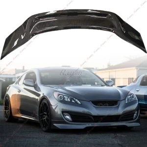 Carbon Look For 2009-2016 Hyundai Genesis Coupe Duckbill Rear Trunk Spoiler Wing - Picture 1 of 15