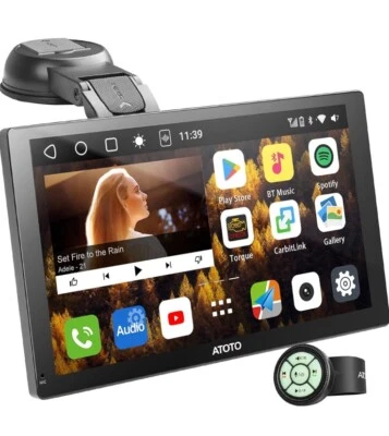 $329 ATOTO 9in P909 Android Stereo DriveChat AI 4G LTE Track NAVI Radio 4+64G Lo - Image 1 of 4