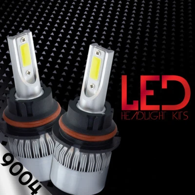 XENTEC LED HID Headlight Conversion kit 9004 HB1 6000K 1991-1996 Dodge Dakota - Image 1 of 4