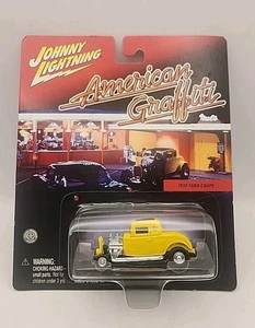 JOHNNY LIGHTNING AMERICAN GRAFFITI 1:64 DIE-CAST - 1932 FORD COUPE - Picture 1 of 4